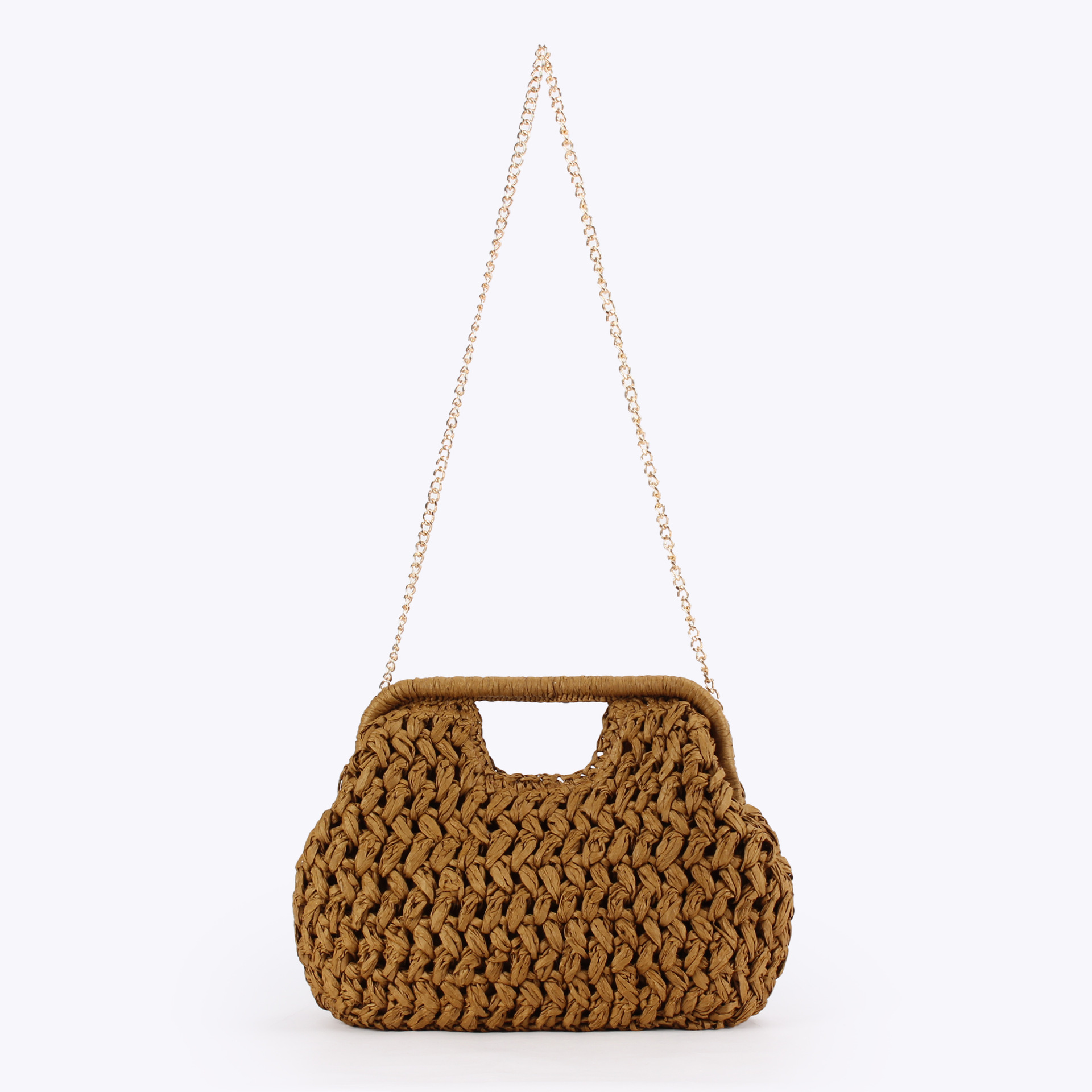 Elegant Ladies Chain Hand Knit - огляд і ціна Crochet Bag Raffia