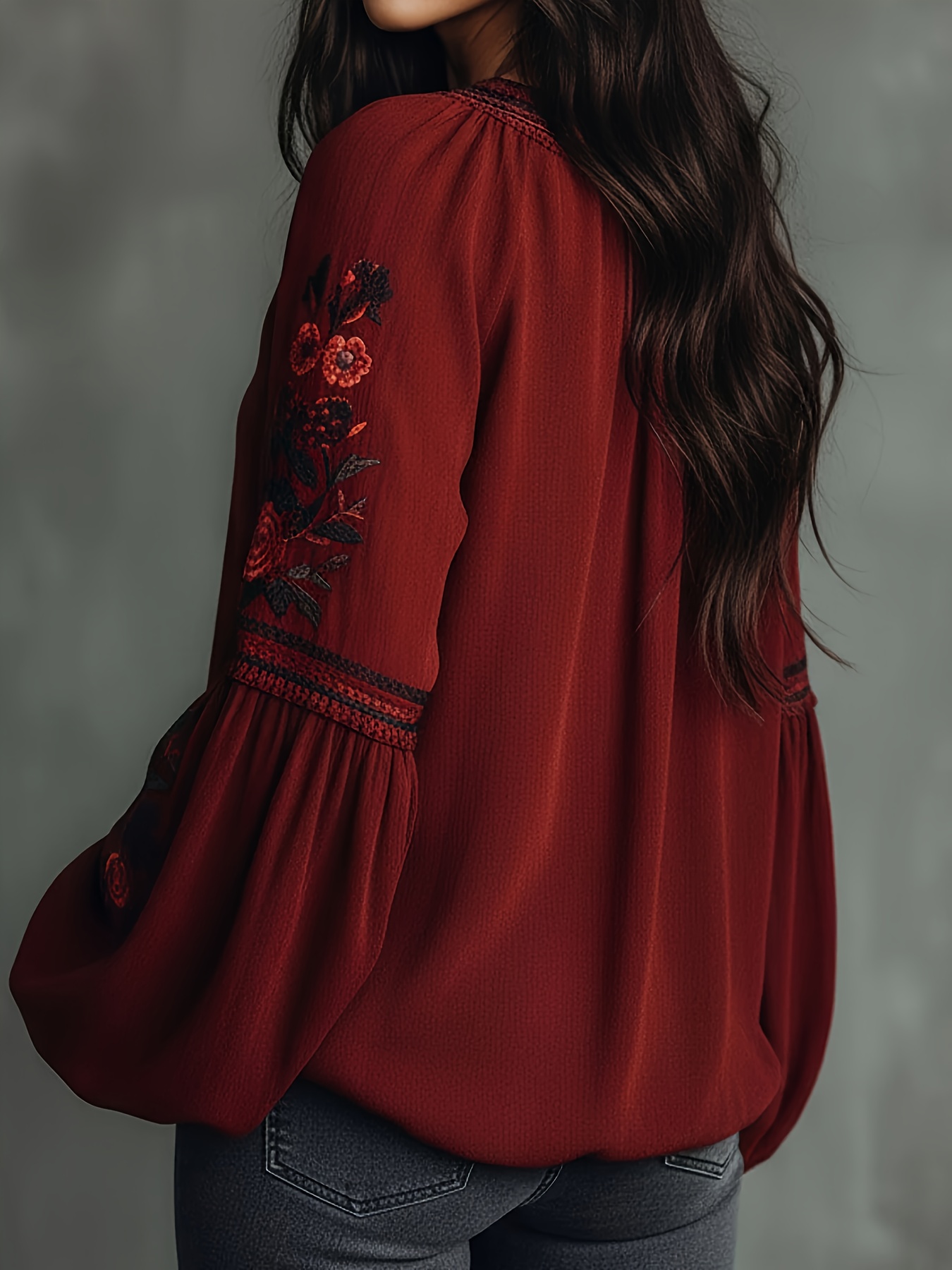 Women‘s Spring Blouse Retro Em - огляд і ціна Blouse Off Shoulder