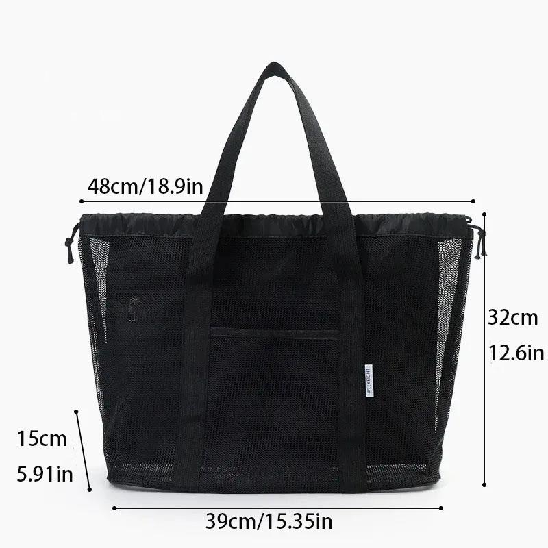 Large Capacity Beach Bag Drain - огляд і ціна Tote Bag Beach