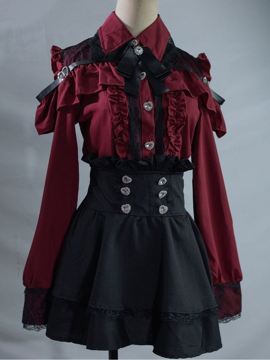 Subculture JK Uniform 2 Piece  - огляд і ціна Blouse Off Shoulder