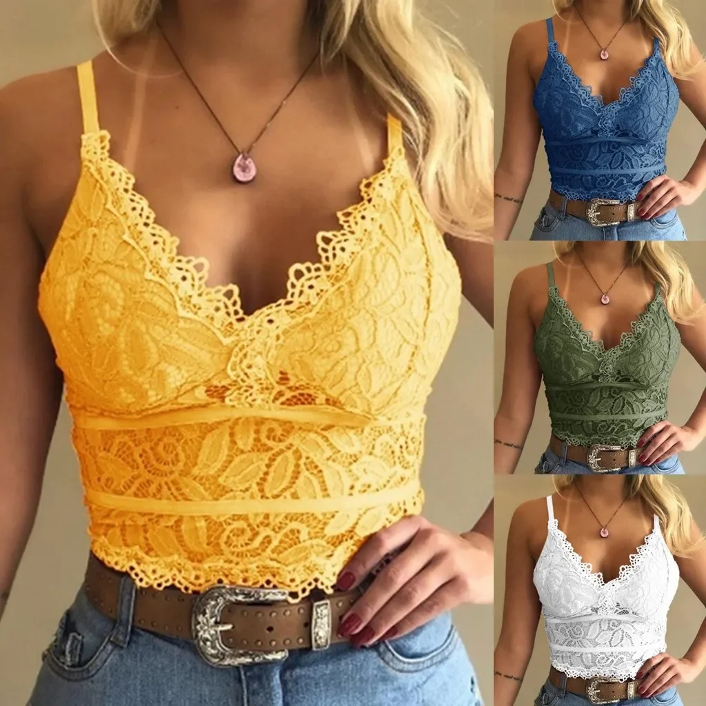 Floral Bralette Lace Bras Push - огляд і ціна Bralette Triangle Set