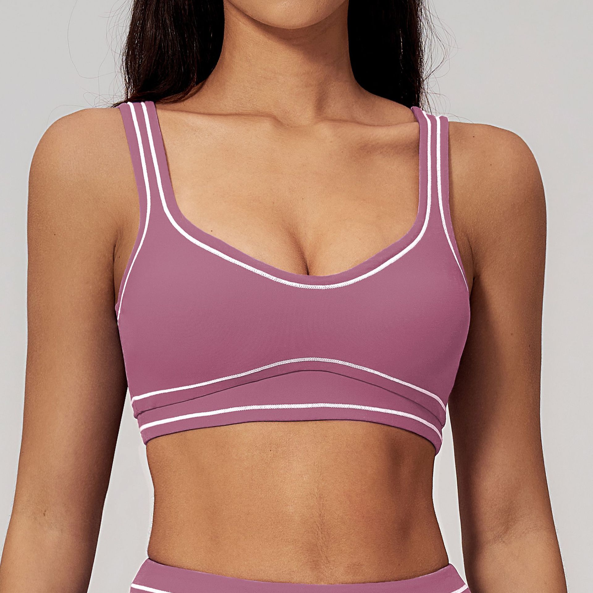 2026 Yoga Bra Women Sports Bra - огляд і ціна Bralette Triangle Set