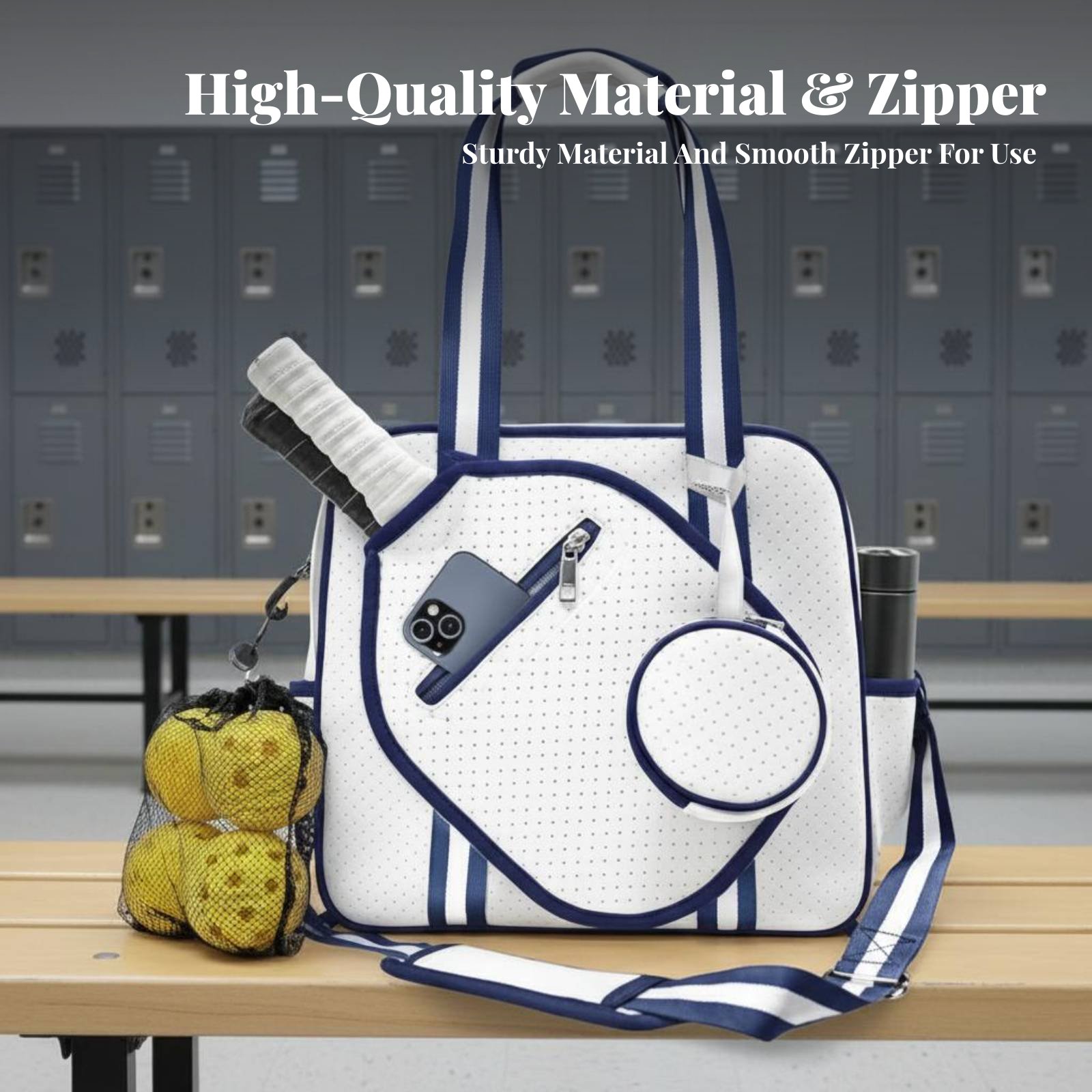 Pickleball Paddle Holder Bag B - огляд і ціна Tote Bag Beach