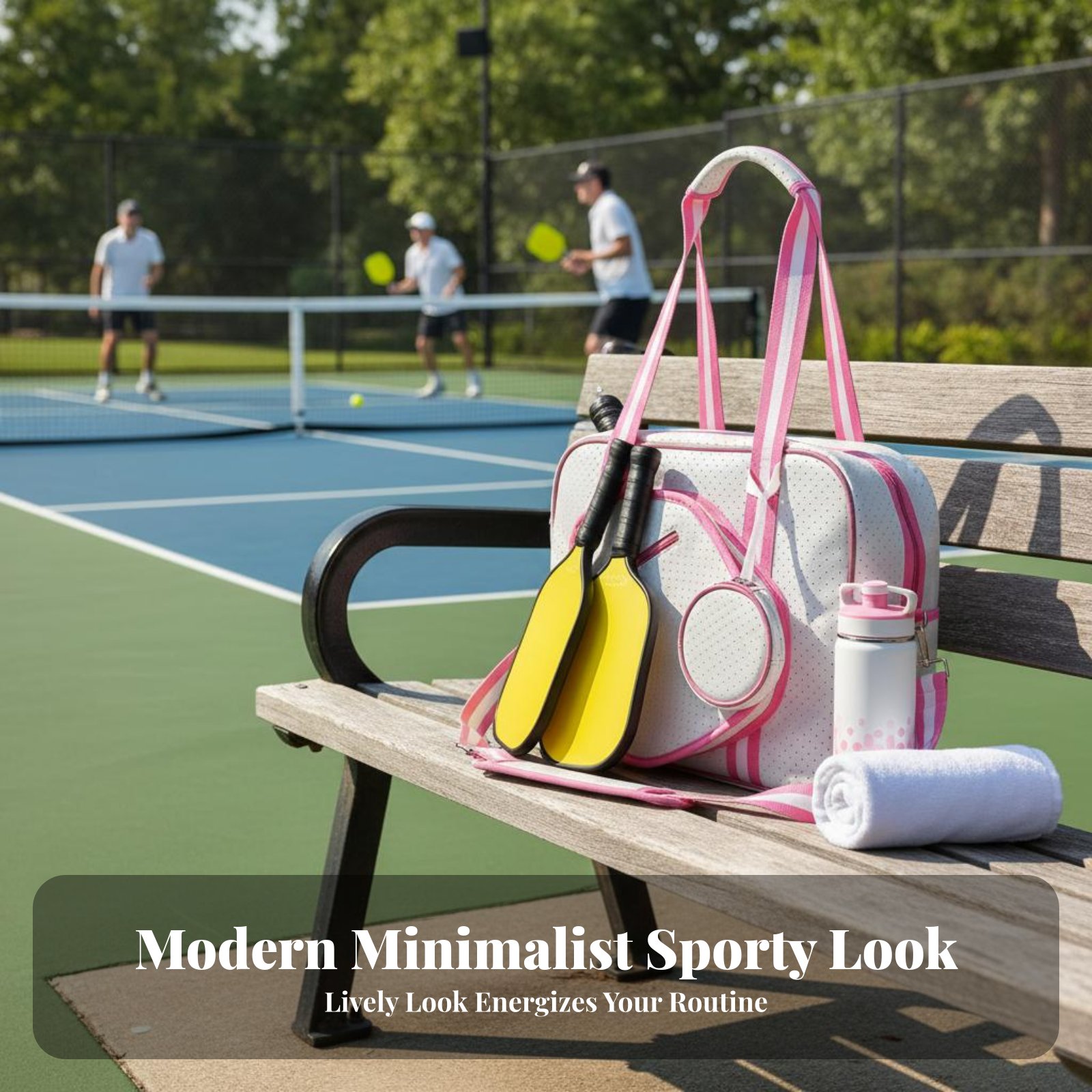 Pickleball Paddle Holder Bag B - огляд і ціна Tote Bag Beach
