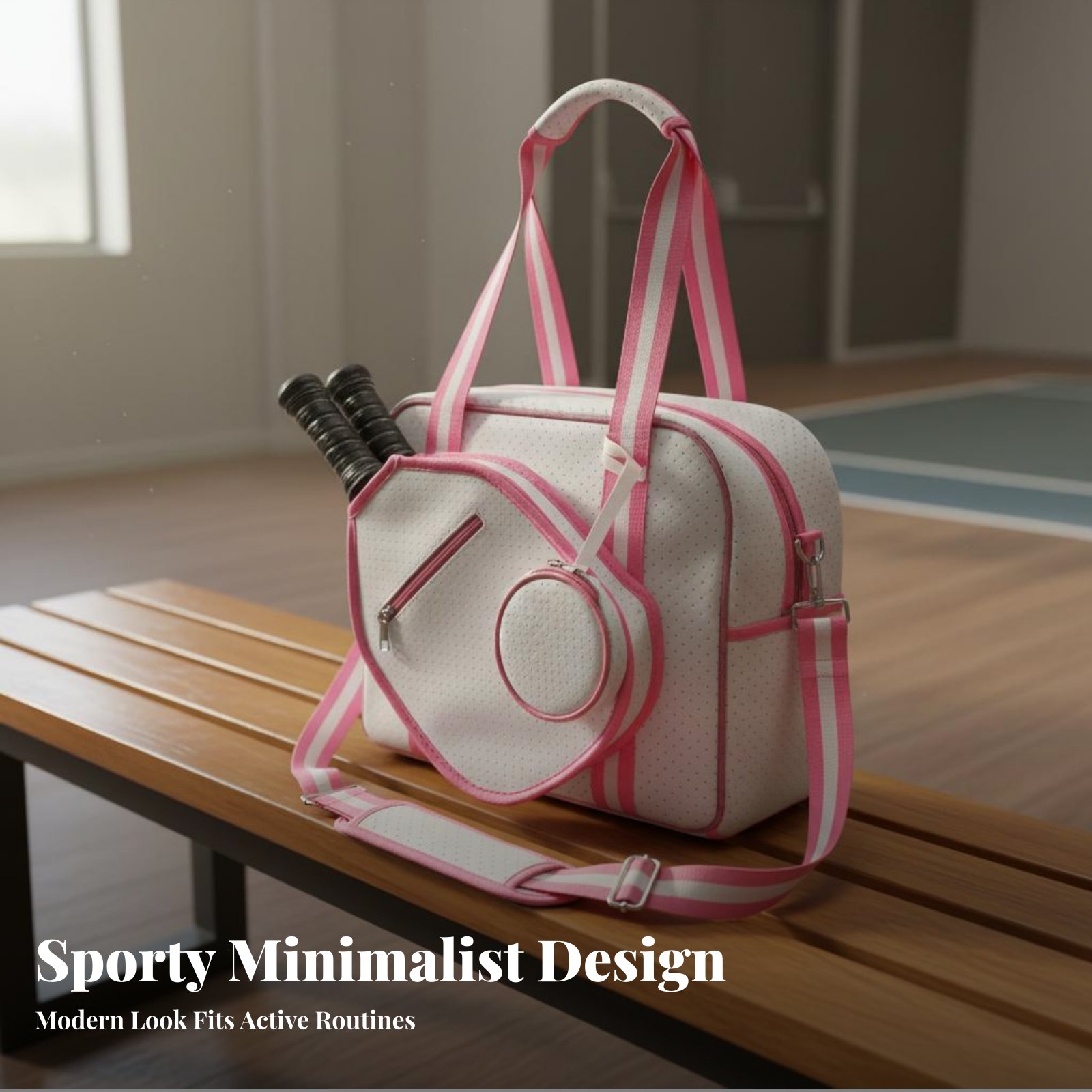 Pickleball Paddle Holder Bag B - огляд і ціна Tote Bag Beach